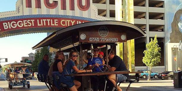 Beer top bike trolley