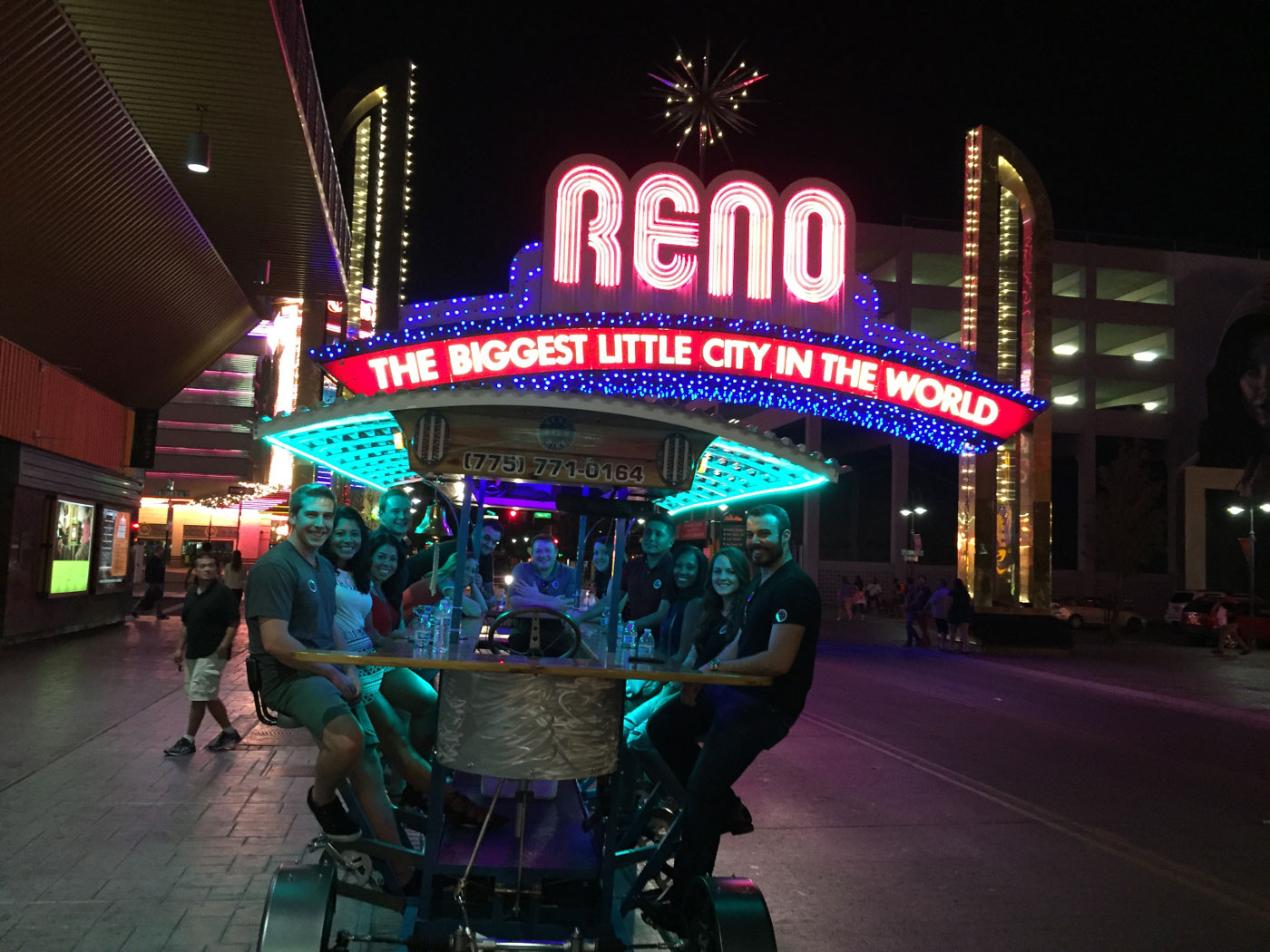 Reno Brew Bike Reno's Favorite Pedal Trolley and Pub Crawler