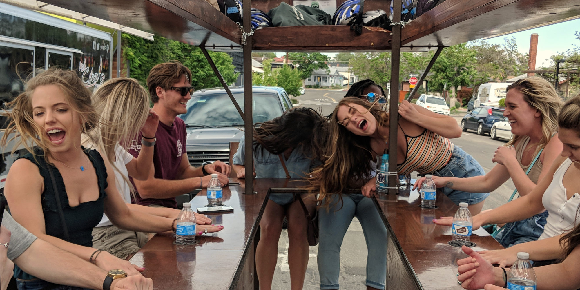 Blog Post 3 photo 3 Brew Bike birthday party with some under 21 attendees